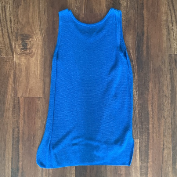 Chicos women’s tunic shirt in royal blue, size 1. - Picture 3 of 4